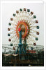 Ferris Wheel Under Construction by Anonymous