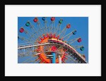 Ferris Wheel and Roller Coaster at Expo 1970 by Anonymous