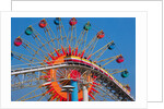 Ferris Wheel and Roller Coaster at Expo 1970 by Anonymous