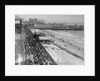 Aerial View of Crowds on a Boardwalk by Anonymous