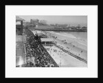 Aerial View of Crowds on a Boardwalk by Anonymous