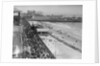 Aerial View of Crowds on a Boardwalk by Anonymous