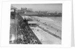 Aerial View of Crowds on a Boardwalk by Anonymous