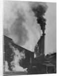 View of Smoke Spewing Plant by Anonymous