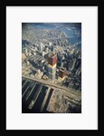 Twin Towers Under Construction by Anonymous