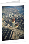 Twin Towers Under Construction by Anonymous