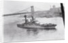 Navy Ship Leaving Navy Yard by Anonymous