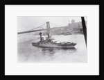 Navy Ship Leaving Navy Yard by Anonymous