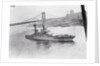 Navy Ship Leaving Navy Yard by Anonymous
