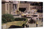 Workmen Clearing Building Debris by Anonymous