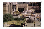 Workmen Clearing Building Debris by Anonymous