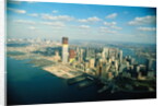 Aerial View of World Trade Center Construction by Anonymous