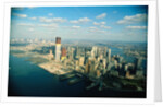 Aerial View of World Trade Center Construction by Anonymous