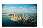 Aerial View of World Trade Center Construction by Anonymous