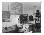 Interior of Madame Curie's Laboratory by Anonymous