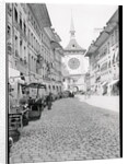 Busy Street in Bern Switzerland by Anonymous