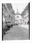 Busy Street in Bern Switzerland by Anonymous