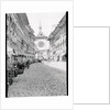 Busy Street in Bern Switzerland by Anonymous