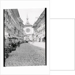 Busy Street in Bern Switzerland by Anonymous