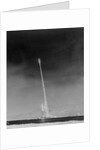 Missile Going into Sky by Anonymous