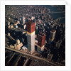 World Trade Center as Seen from the Sky by Anonymous