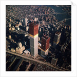 World Trade Center as Seen from the Sky by Anonymous