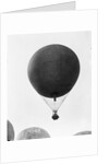 Hot Air Balloon in Flight by Anonymous