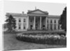 White House And Iris Garden by Anonymous