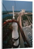 Apollo 15 Atop Saturn 5 Rocket by Anonymous