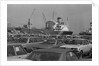 View of Toyotas Being Unloaded at Terminal by Anonymous