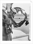 Burned Hat Framing Bullet Hole by Anonymous