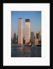 Twin Towers During Construction by Anonymous