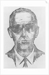 Sketch of Highjacking Suspect D. B. Cooper by Anonymous