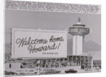 Welcome Home Sign For Howard Hughes by Anonymous