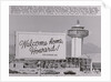 Welcome Home Sign For Howard Hughes by Anonymous