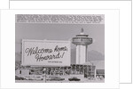 Welcome Home Sign For Howard Hughes by Anonymous