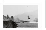 Military Helicopter During Search for Hijacker by Anonymous