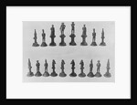 Napoleon's Chess Statuettes by Anonymous