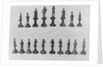 Napoleon's Chess Statuettes by Anonymous