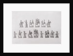 Napoleon's Chess Statuettes by Anonymous