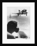 Airplane near American Carrier by Anonymous