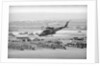 Helicopter Flying over Land Site by Anonymous