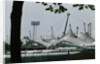 View of 1972 Olympic Stadia with Plastic Roof by Anonymous
