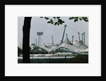 View of 1972 Olympic Stadia with Plastic Roof by Anonymous