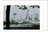 View of 1972 Olympic Stadia with Plastic Roof by Anonymous