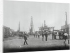 People Waiting in Line at Ferry Port by Anonymous