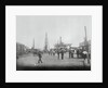 People Waiting in Line at Ferry Port by Anonymous
