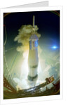 Apollo 17 Blasting Off by Anonymous