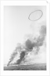 Smoke Ring Appearing Above Explosion by Anonymous