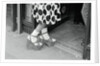 Woman Wearing High Platform Shoes by Anonymous